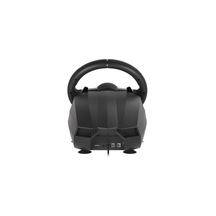 GENESIS Seaborg 400 Volante y Pedales USB Alámbrico con Vibración 900° para PC, Switch, PS3, PS4, Xbox 360, Xbox One, One S, One X Negro/Plata 3 GENESIS Seaborg 400 Volante y Pedales USB Alámbrico con Vibración 900° para PC, Switch, PS3, PS4, Xbox 360, Xbox One, One S, One X Negro/Plata 3