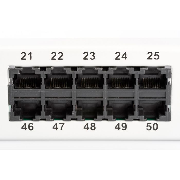 DIGITUS Patchpanel 1HE 50-Port Cat3 ungeschirmt ISDN 2 DIGITUS Patchpanel 1HE 50-Port Cat3 ungeschirmt ISDN 2