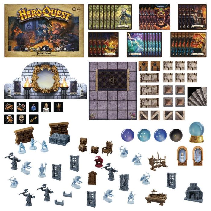 Expansion Juego de mesa El Mago del Espejo Heroquest ingles 3