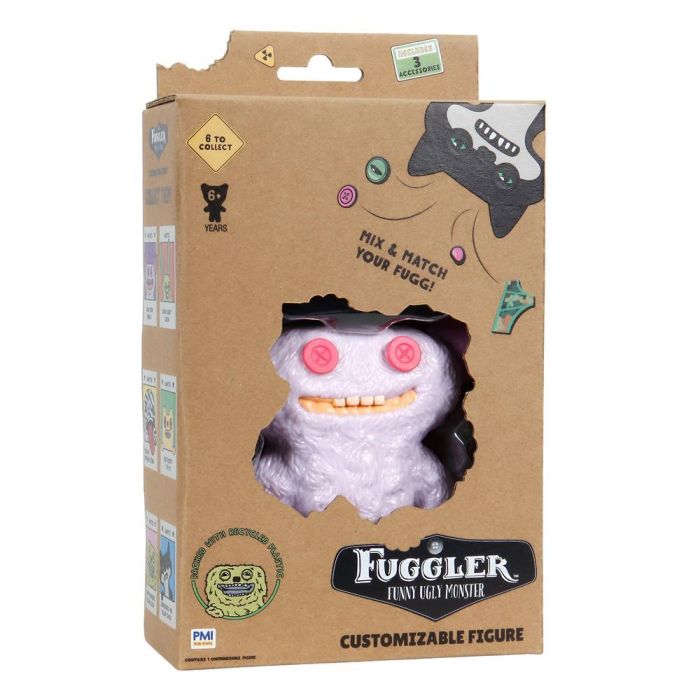 Bizak Fuggler Figura Personalizable Pack 1 - Criatura con dientes extraños, ideal para decorar y coleccionar 2 Bizak Fuggler Figura Personalizable Pack 1 - Criatura con dientes extraños, ideal para decorar y coleccionar 2