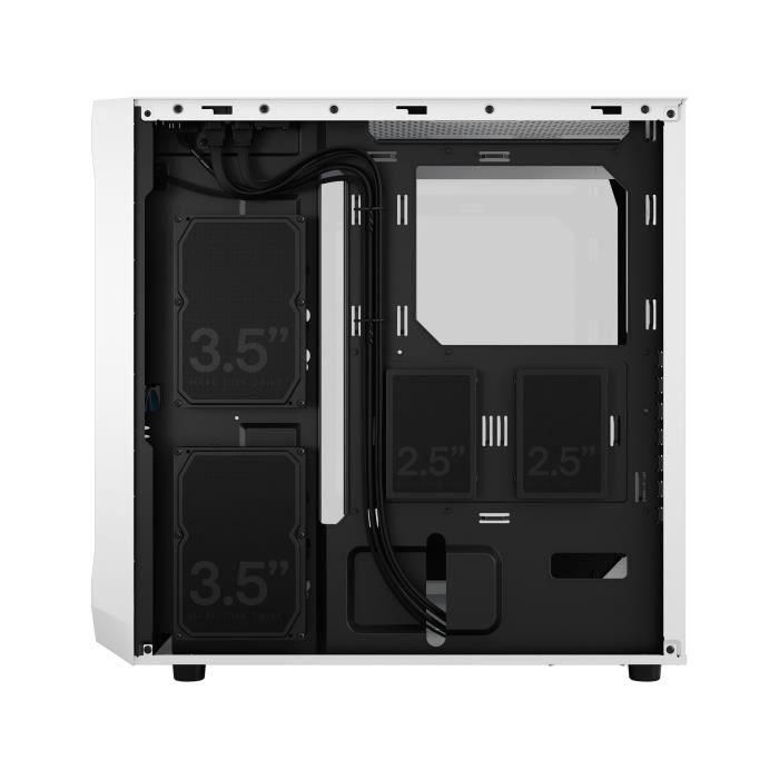 Fractal Design FRA7340172703488 Focus 2 RGB White TG Clear PC Case 2 Fractal Design FRA7340172703488 Focus 2 RGB White TG Clear PC Case 2