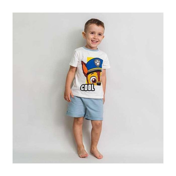 Cerdá Conjunto de 2 Piezas French Terry Paw Patrol Infantil, Talla 24 Meses (2 Años), Color Beige 3