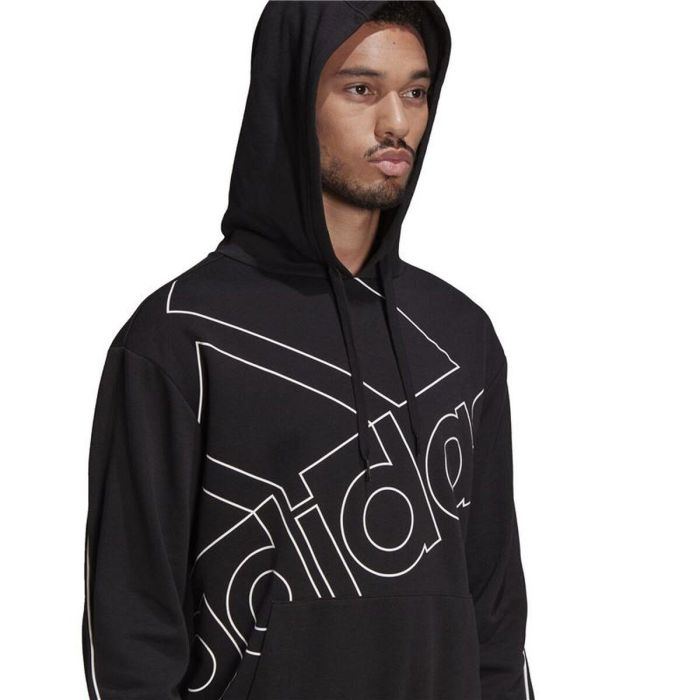 Sudadera con Capucha Hombre Adidas GK9369 Negro