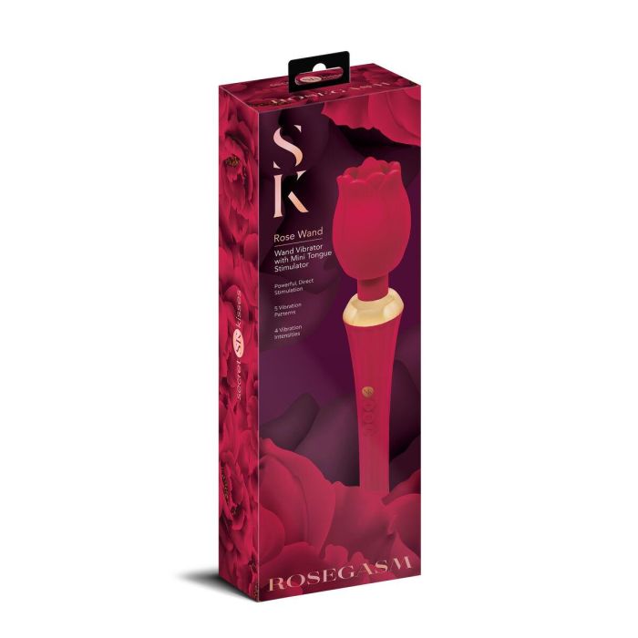 Masajeador Secret Kisses Rojo 1 Masajeador Secret Kisses Rojo 1
