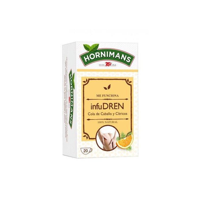 Hornimans Té Infusión Cola de Caballo y Cítricos Caja 20 Bolsas