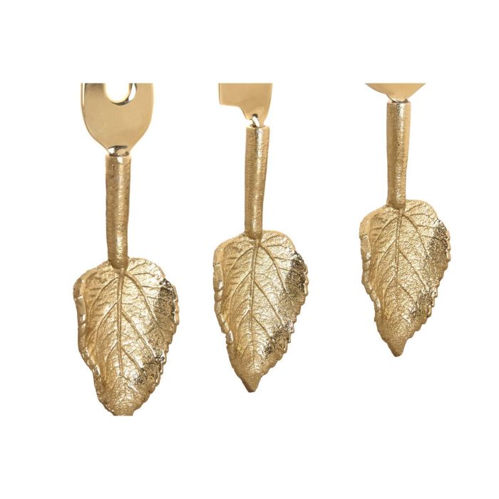 DKD Home Decor Tabla de Cortar Alimentos Moderna de Acacia e Inox, Dorado y Natural, 40x30x1.5 cm, Set de 4 Piezas 3 DKD Home Decor Tabla de Cortar Alimentos Moderna de Acacia e Inox, Dorado y Natural, 40x30x1.5 cm, Set de 4 Piezas 3