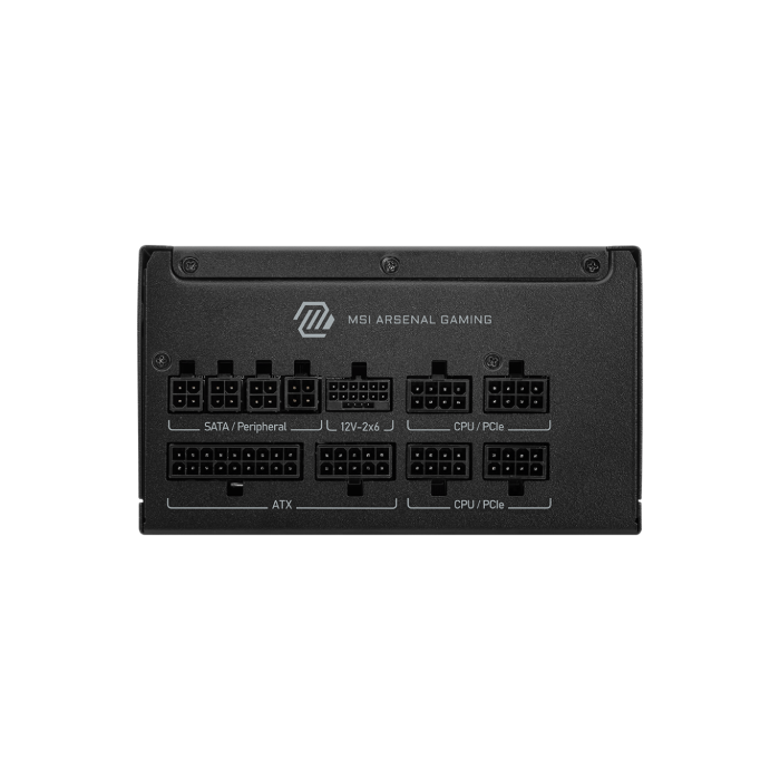 MSI 306-7ZP1B31-CE0 Fuente Alimentación MAG A850GLS PCIE5 850W ATX 80 PLUS Gold Totalmente Modular Negra con Conector PCIe 16-pin