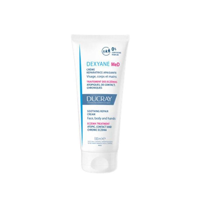 Ducray DEXYANE MED Crema Reparadora Calmante Eczema Alivia Picor Hidratante Facial Piel Sensible Bebés 100ml Sin Cortisona