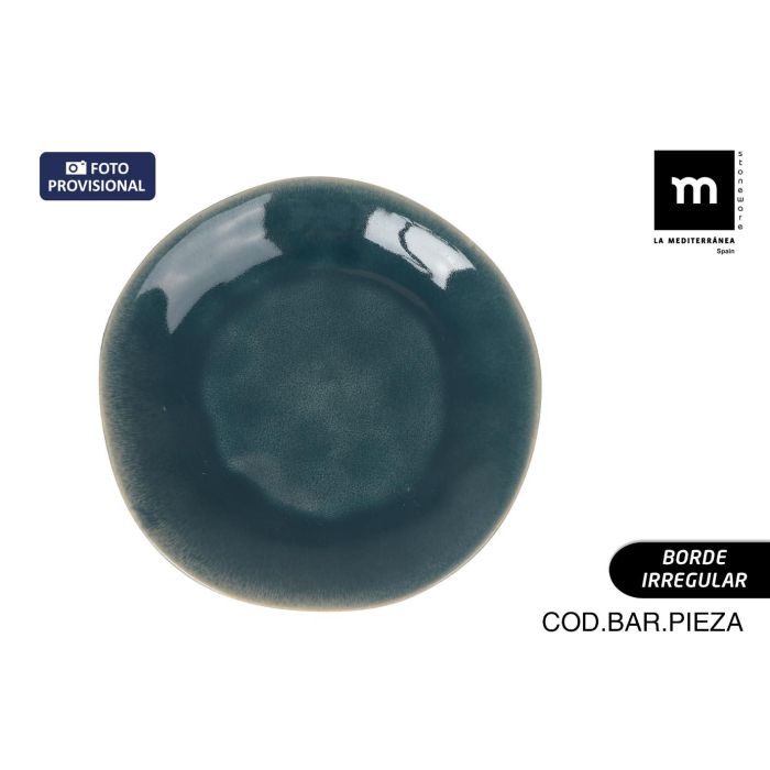 La Mediterranea Plato Ocean Blue Ø27.2x3 cm (12 Unidades) La Mediterranea Plato Ocean Blue Ø27.2x3 cm (12 Unidades)