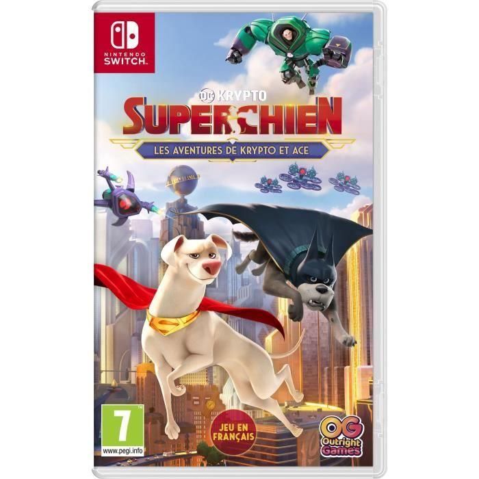DC Krypto Super-Dog: Aventuras de Krypto y Ace Switch Game DC Krypto Super-Dog: Aventuras de Krypto y Ace Switch Game