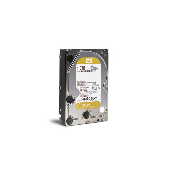 Western Digital WD1005FBYZ Gold 3.5" 1TB SATA III 7200 RPM HDD para Servidor/Estación de Trabajo 1 Western Digital WD1005FBYZ Gold 3.5" 1TB SATA III 7200 RPM HDD para Servidor/Estación de Trabajo 1