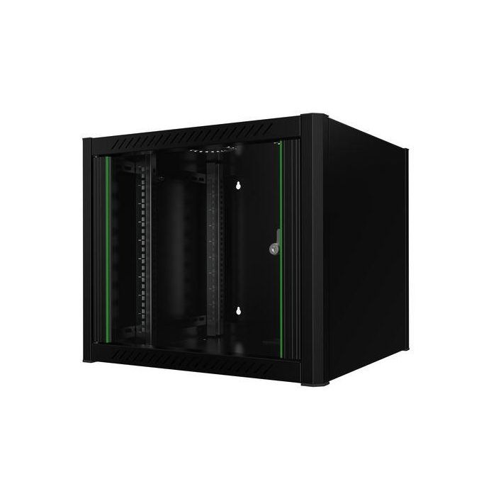 Lanview by Logon 19'' Rack Cabinet 9U 60 x 56 Wallmount Lanview by Logon 19'' Rack Cabinet 9U 60 x 56 Wallmount