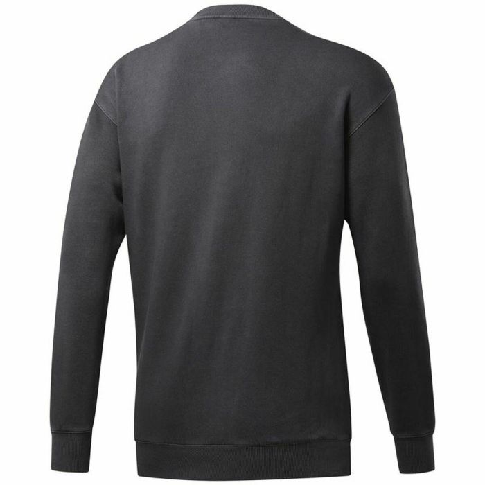 Sudadera sin Capucha Hombre Reebok Classics Premium Gris oscuro S 5