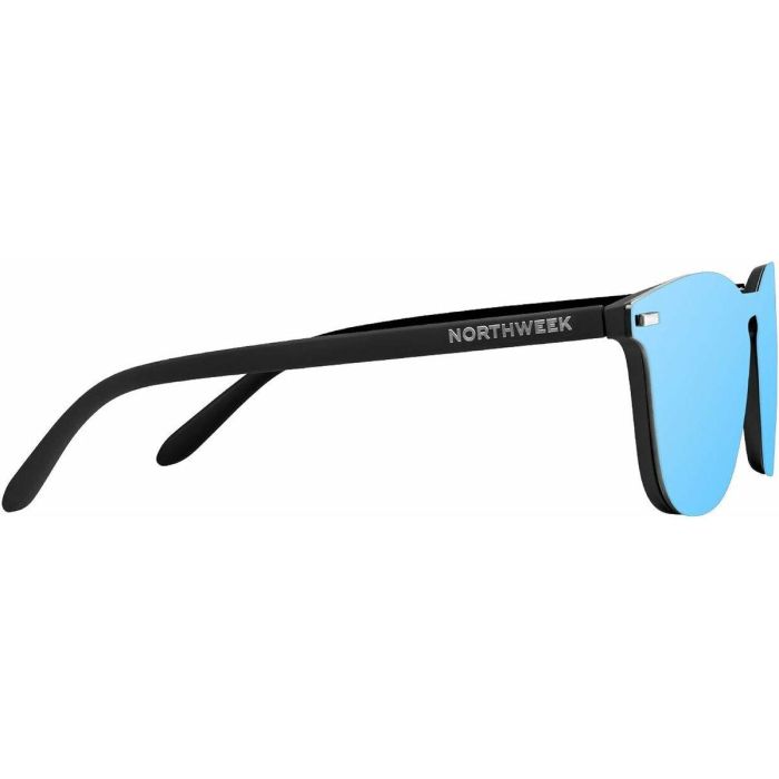 Northweek #ice Gafas de Sol WALL PHANTOM BLACK unisex polarizadas con lentes azules UV400 y montura Phantos negra 4
