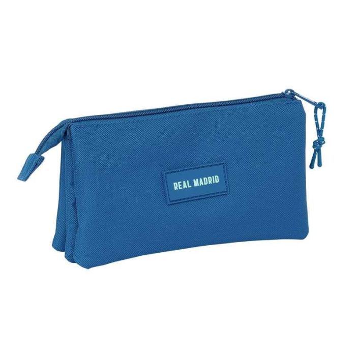 Safta Portatodo Triple Real Madrid Chica Azul 22x12x3 cm 4
