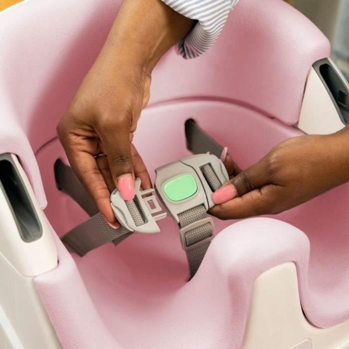 Ingenuity ING0074451167261 Silla elevador 2 en 1 con bandeja portaobjetos integrada, peonía, a partir de 6 meses 4