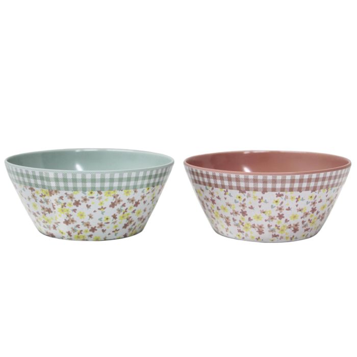 Bol Shabby DKD Home Decor Rosa Azul 13 x 5.5 x 13 cm (12 Unidades) Bol Shabby DKD Home Decor Rosa Azul 13 x 5.5 x 13 cm (12 Unidades)