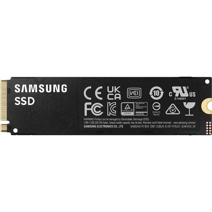 Samsung 990 PRO SSD M.2 NVMe PCIe 4.0 x4 2TB Lectura 7450 MB/s 1 Samsung 990 PRO SSD M.2 NVMe PCIe 4.0 x4 2TB Lectura 7450 MB/s 1