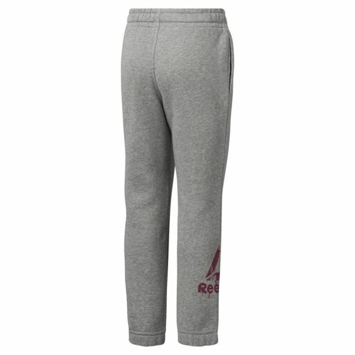 Pantalón Deportivo Infantil Reebok Elem Fleece Gris oscuro 1