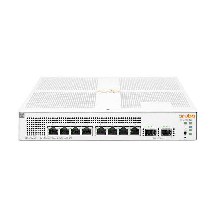 Hewlett Packard Enterprise Aruba Instant On 1930 8G Class4 PoE 2SFP 124W Switch Hewlett Packard Enterprise Aruba Instant On 1930 8G Class4 PoE 2SFP 124W Switch