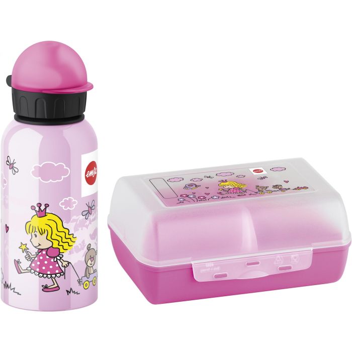 Emsa 518137 Tritan-Trinkflasche mit Brotdose Princess 5 Emsa 518137 Tritan-Trinkflasche mit Brotdose Princess 5