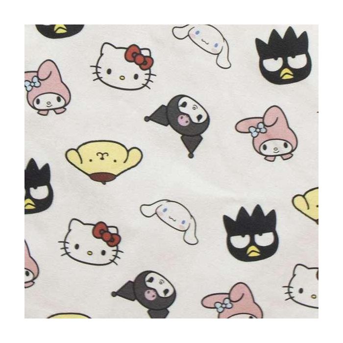 CERDÁ Bolsa Shopping Hello Kitty and Friends - Tote Bag de Poliéster y Algodón 38x40x4cm 2