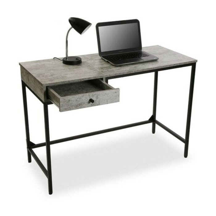 Escritorio Versa Jack Gris Madera Metal 48 x 76 x 110 cm 3