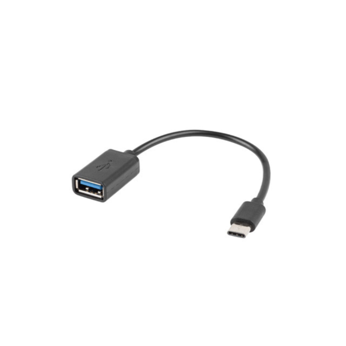 Lanberg Adaptador Usb Tipo C A Usb 2.0 Hembra Conector Usb-C Macho Negro 0.15m Compatible OTG Lanberg Adaptador Usb Tipo C A Usb 2.0 Hembra Conector Usb-C Macho Negro 0.15m Compatible OTG