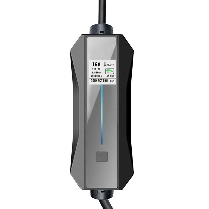 Cargador de coche eléctrico KSIX Schuko-T2 2 Cargador de coche eléctrico KSIX Schuko-T2 2