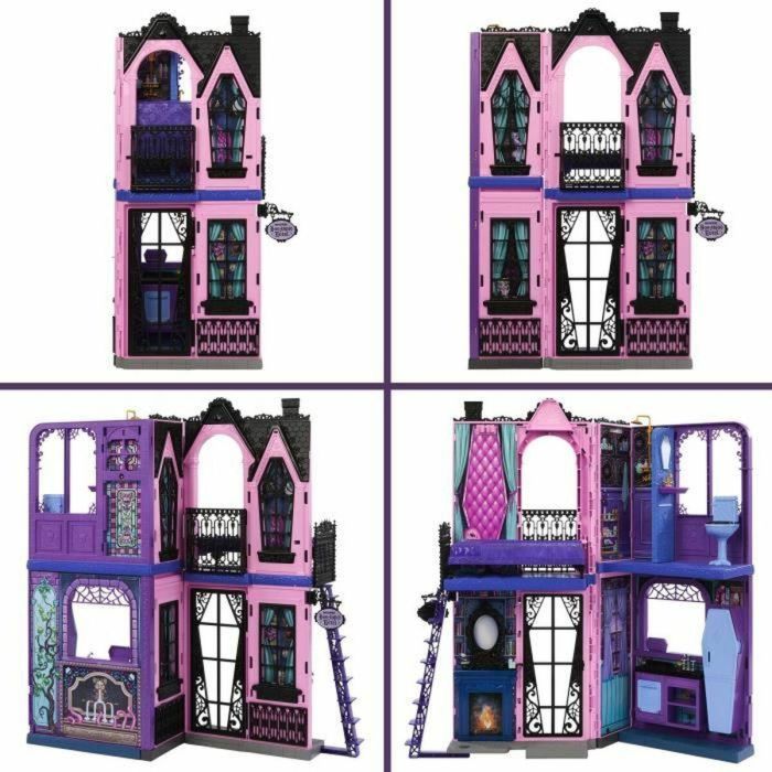 Casa de Muñecas Monster High 27 Piezas 4 Piezas 15 Casa de Muñecas Monster High 27 Piezas 4 Piezas 15