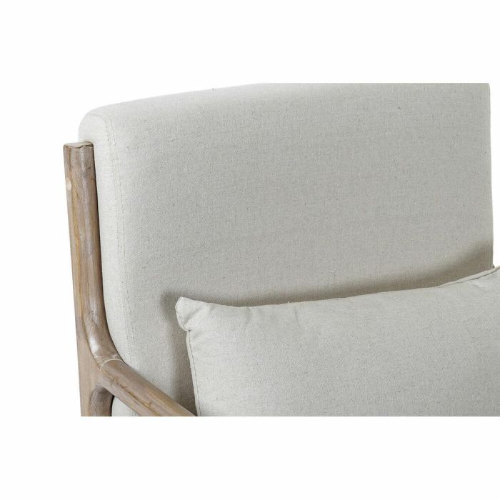 Butaca Sixties DKD Home Decor Beige Natural 79 x 75 x 66 cm 3 Butaca Sixties DKD Home Decor Beige Natural 79 x 75 x 66 cm 3