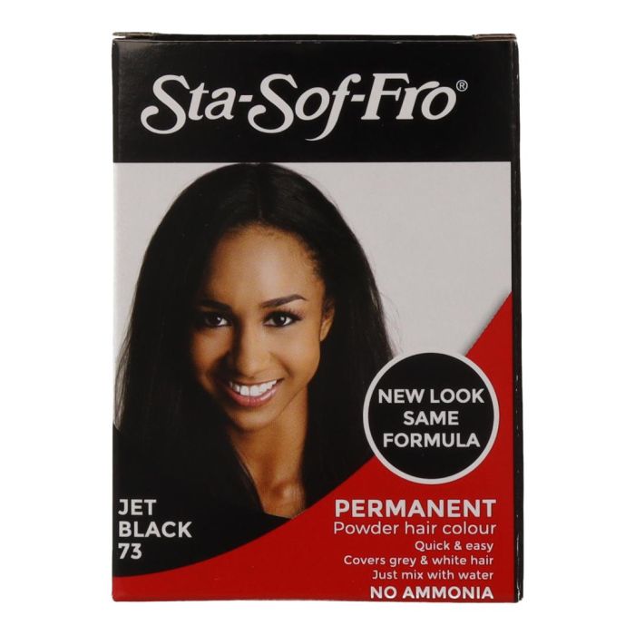 Sta Soft Fro Tinte para el Cabello en Polvo Jet 73 Black 8 gr
