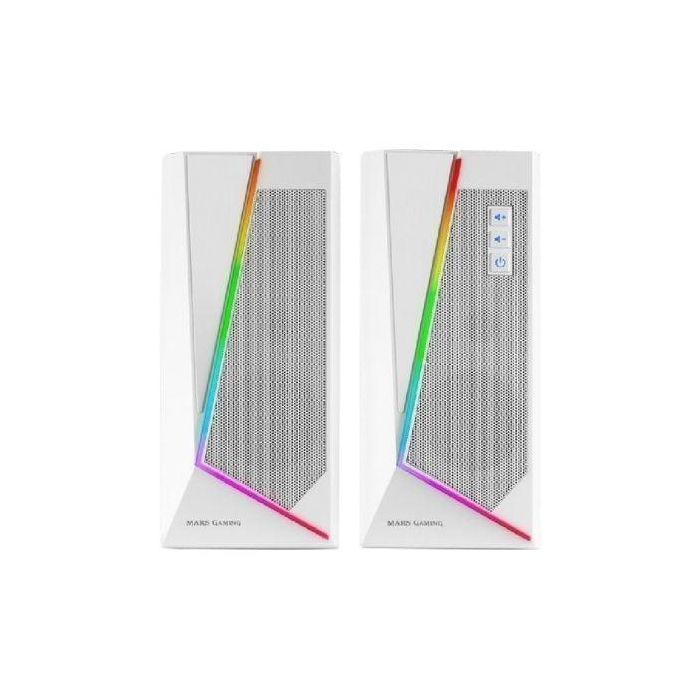 Altavoces con Bluetooth Mars Gaming MS7/ 20W/ 2.0/ Blancos 1 Altavoces con Bluetooth Mars Gaming MS7/ 20W/ 2.0/ Blancos 1