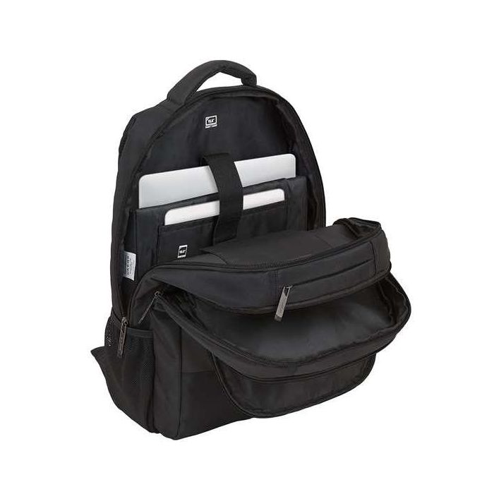 Mochila para Portátil y Tablet con Salida USB Safta 15,6'' Negro 30 x 43 x 16 cm 8 Mochila para Portátil y Tablet con Salida USB Safta 15,6'' Negro 30 x 43 x 16 cm 8