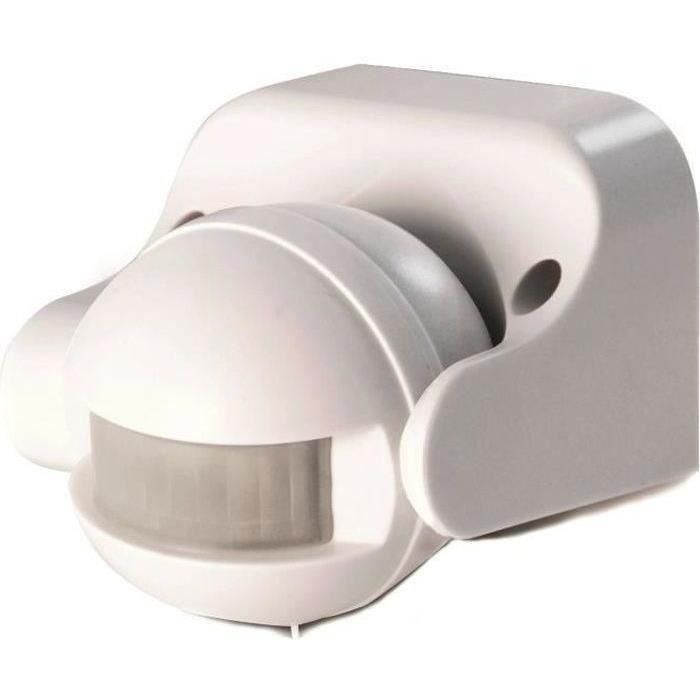 SCS SENTINEL Detector de movimiento LightSensor blanco para iluminación exterior 12m 180° IP44 orientable 0 SCS SENTINEL Detector de movimiento LightSensor blanco para iluminación exterior 12m 180° IP44 orientable 0