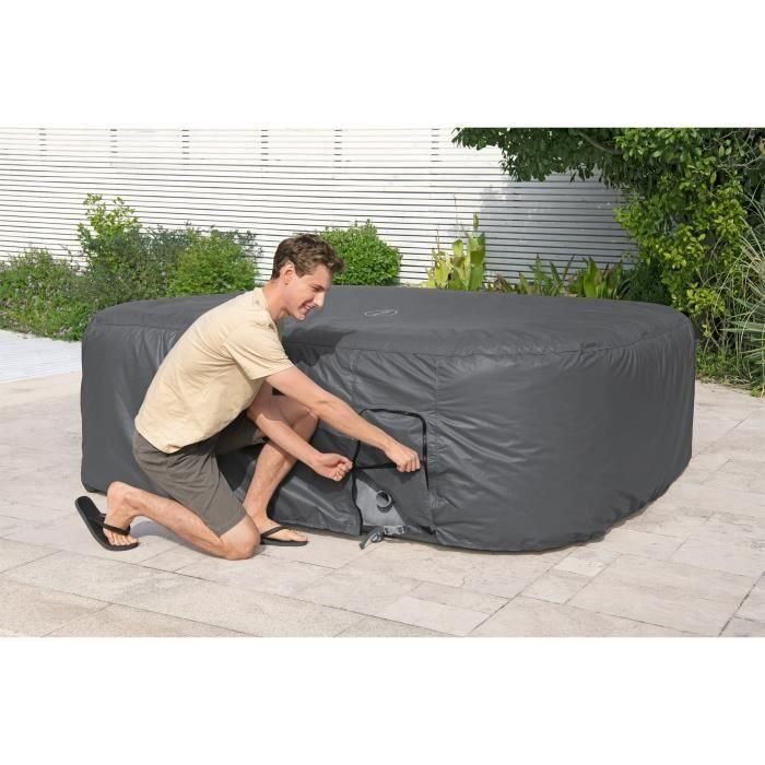 BESTWAY - Cobertor térmico EnergySense para spa cuadrado 230 x 230 x 71 cm 2 BESTWAY - Cobertor térmico EnergySense para spa cuadrado 230 x 230 x 71 cm 2