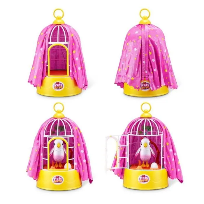 Zuru Pájaro interactivo Polly el pájaro mágico Reacciona al tacto Canta y se mueve A partir de 3 años 3 Zuru Pájaro interactivo Polly el pájaro mágico Reacciona al tacto Canta y se mueve A partir de 3 años 3