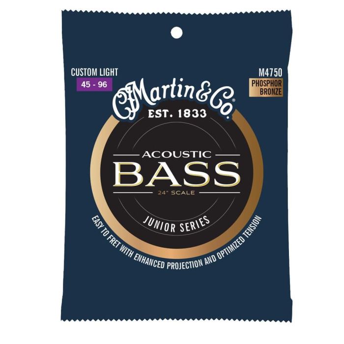 Juego Bajo Acústico Phosphor Bronze 92/8 Short Scale (24") Custom Light 45-96 2 Juego Bajo Acústico Phosphor Bronze 92/8 Short Scale (24") Custom Light 45-96 2