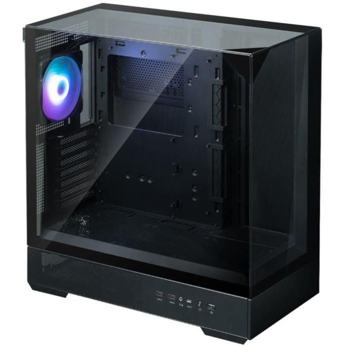 Caja sin fuente de alimentación - ZALMAN P40 Prism Plus - Semitorre - Formato ATX - Negra 1 Caja sin fuente de alimentación - ZALMAN P40 Prism Plus - Semitorre - Formato ATX - Negra 1