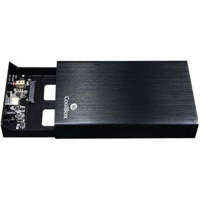 Carcasa para Disco Duro CoolBox COO-SCA-3533-B 3,5" 2
