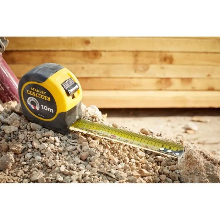 Stanley FMHT36142-0 Cinta Métrica Profesional FatMax con Armadura de Hoja, 10m x 32mm 2