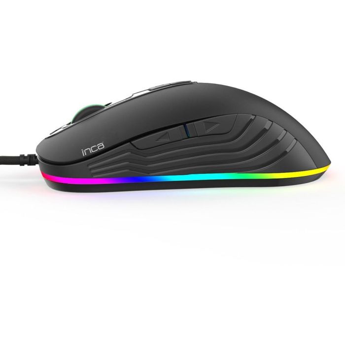 INCA Gaming Maus IMG-348 3200 DPI. RGB. 7 Tasten. USB. SW retail 4 INCA Gaming Maus IMG-348 3200 DPI. RGB. 7 Tasten. USB. SW retail 4