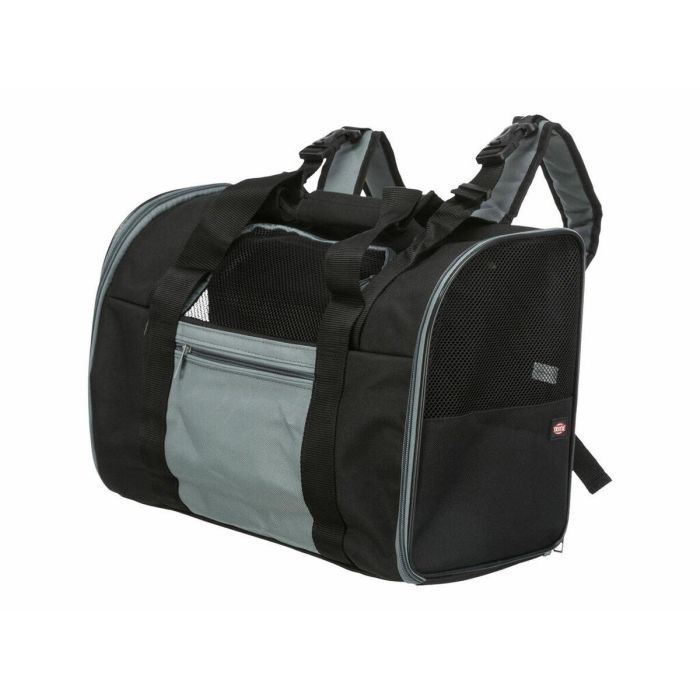 Trixie Mochila para perros Connor 44 × 30 × 21 cm Negro/Azul