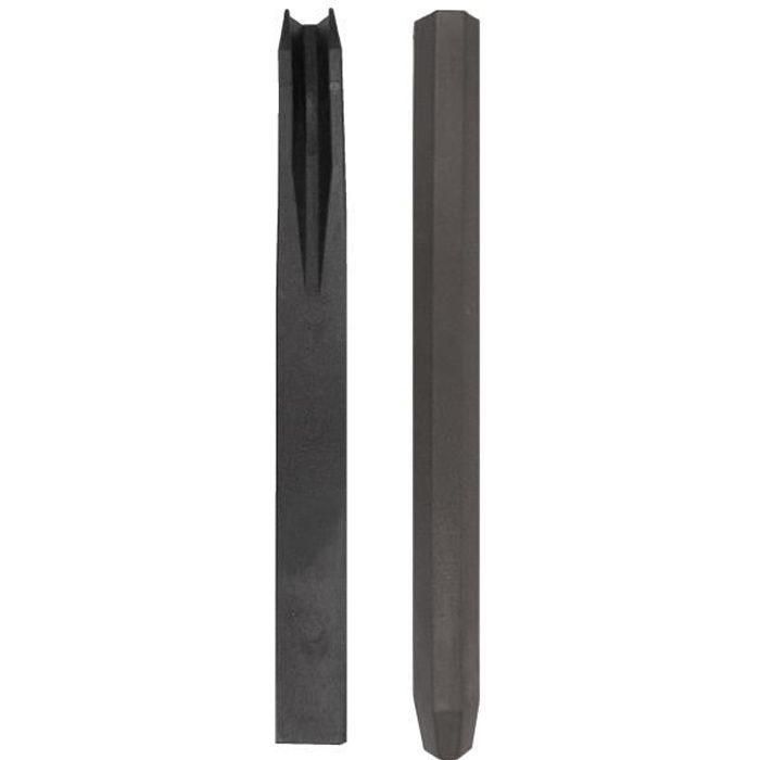 Nature Poste de PVC Reciclado para Fijar Borderfix - Estaca Maciza 38 x 3.6 x 3.8 cm para Acera en Rollo 0 Nature Poste de PVC Reciclado para Fijar Borderfix - Estaca Maciza 38 x 3.6 x 3.8 cm para Acera en Rollo 0