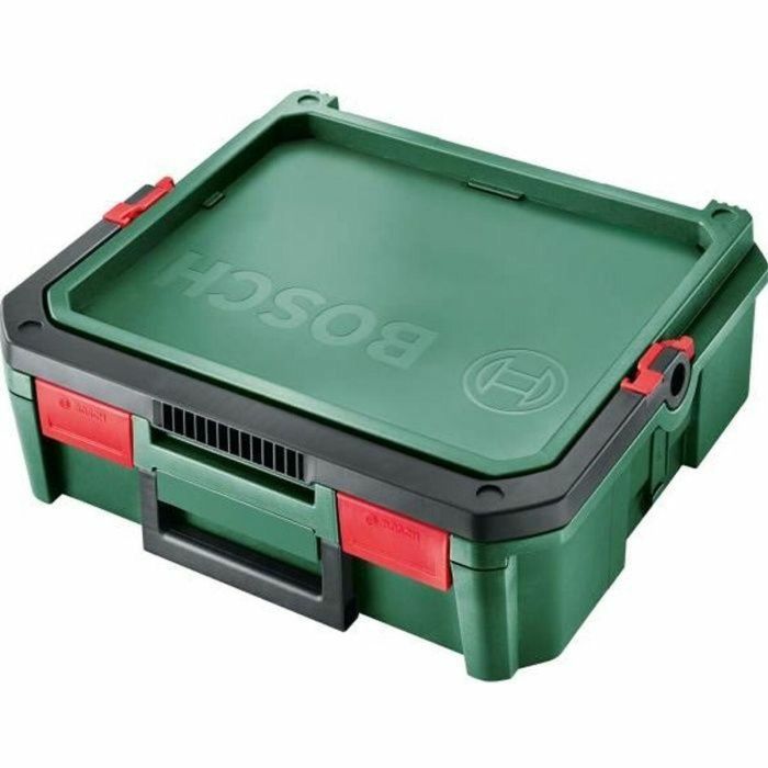 Bosch SystemBox Caja de Almacenamiento Vacía, Personalizable y Apilable, Ideal para Organizar Herramientas y Objetos Personales