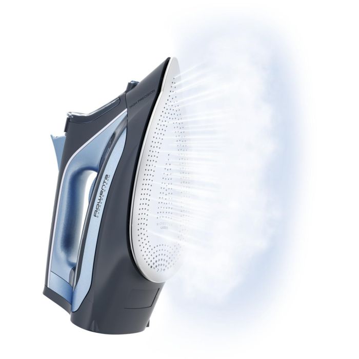 Rowenta DW4320 Plancha Vapor, Suela Microsteam 300 Láser, 2500W, Vapor 160g/min, Azul 1