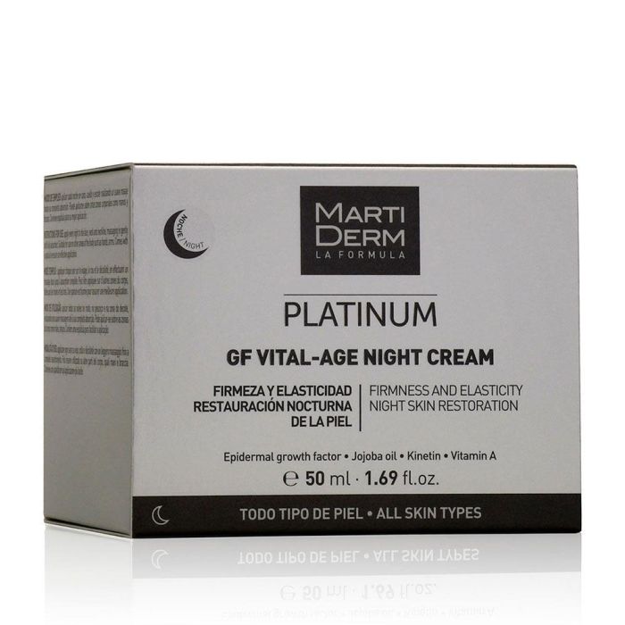MartiDerm PLATINUM GF VITAL-AGE Crema de Noche Tratamiento Facial Reafirmante 50 ml