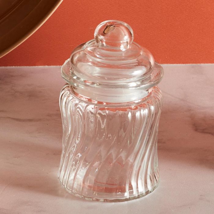Home Deco Factory Bombonera de Vidrio/Cristal con Diámetro de 7,5 cm para Decoración Hogar 2 Home Deco Factory Bombonera de Vidrio/Cristal con Diámetro de 7,5 cm para Decoración Hogar 2