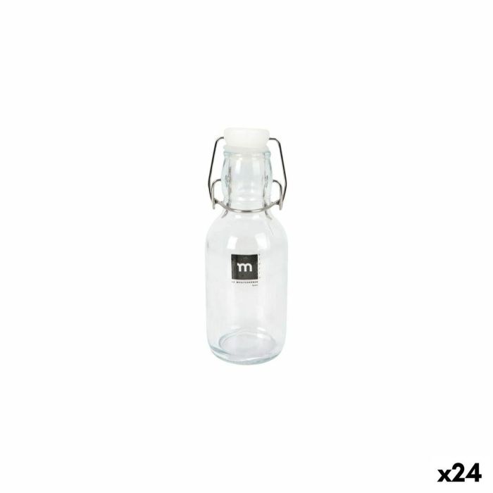 Botella de Cristal La Mediterránea Vidrio 250 ml (24 Unidades) Botella de Cristal La Mediterránea Vidrio 250 ml (24 Unidades)
