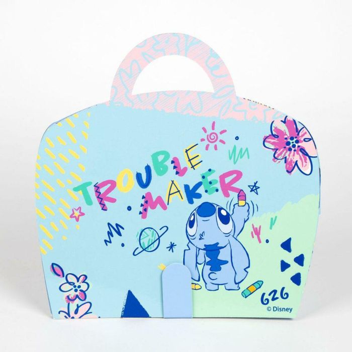 Set de Dibujo Stitch Azul 10